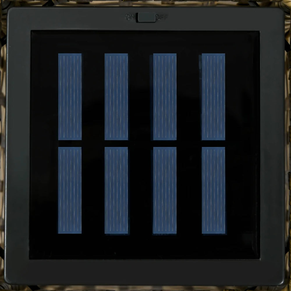 Solar Floor Lamp, Outdoor Garden Lantern Pathway Light . Auto OnOff LED Lights.