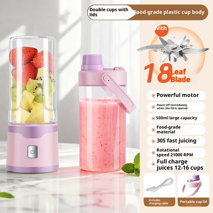 Personal Rechargeable Smoothy and Shake Blender