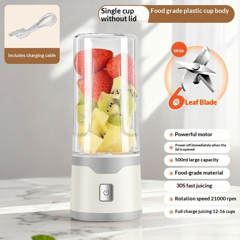 Personal Rechargeable Smoothy and Shake Blender